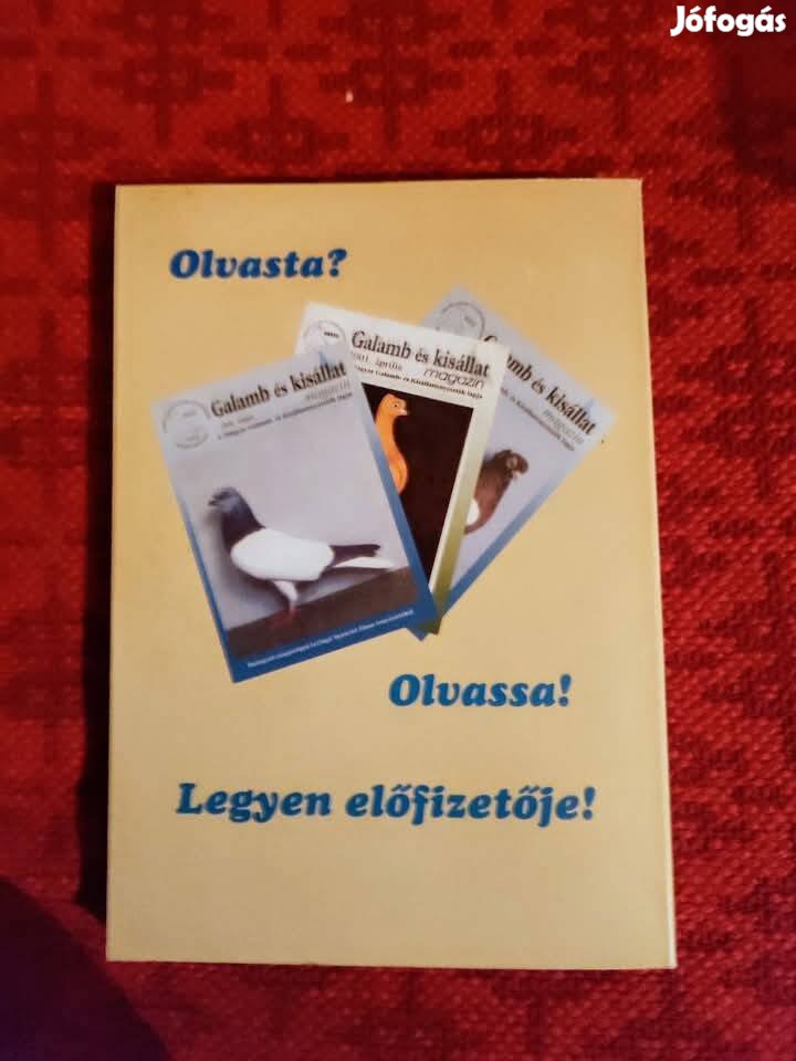 Galambász könyvek eladók esetleg csere is érdekelhet állatokra