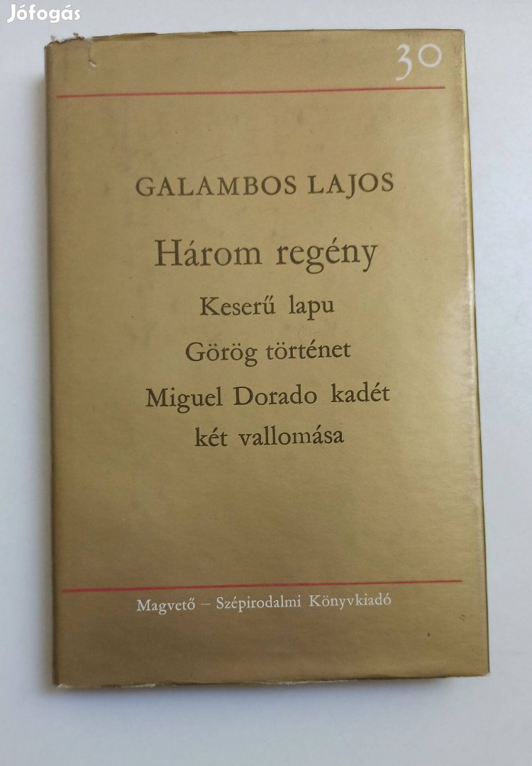 Galambos Lajos könyvcsomag / 4 db könyv