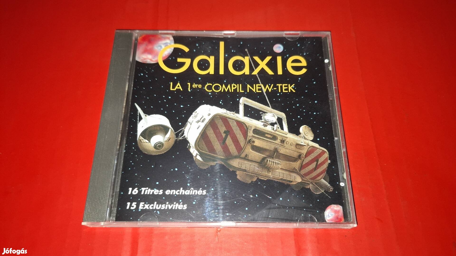 Galaxie La 1 Ére Compil New-Tec Cd 1993 Francia Techno