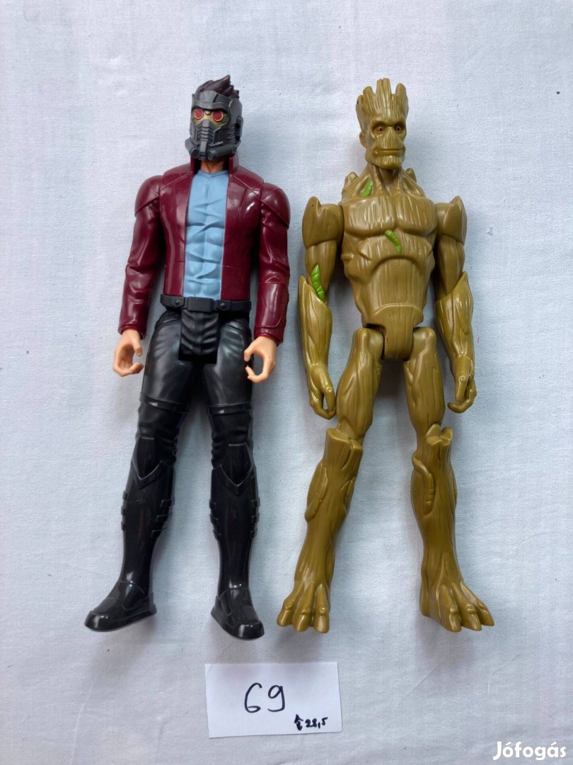 Galaxis őrzői figura, Star Lord figura csomag, Groot figura 69