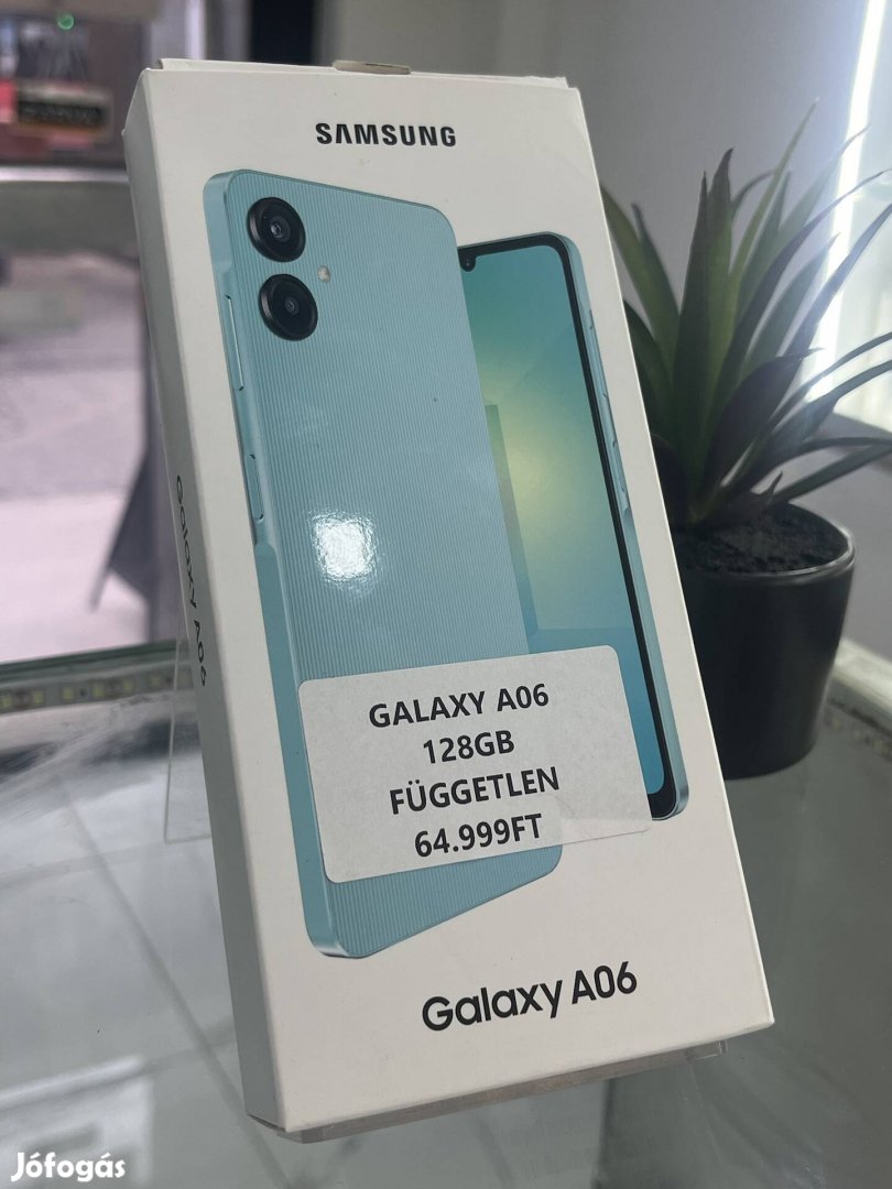 Galaxy A06 (Új) 128GB Független 3 hónap garanciával 