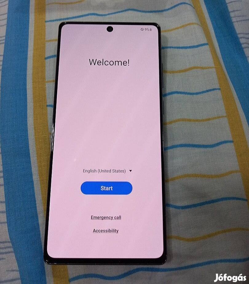 Galaxy Note 20 5G hibásan, alkatrésznek (kijelző hibátlan)