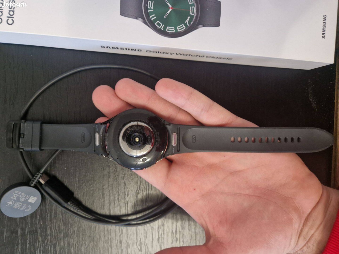 Galaxy Watch6 Classic Okosóra - 47mm, Fekete