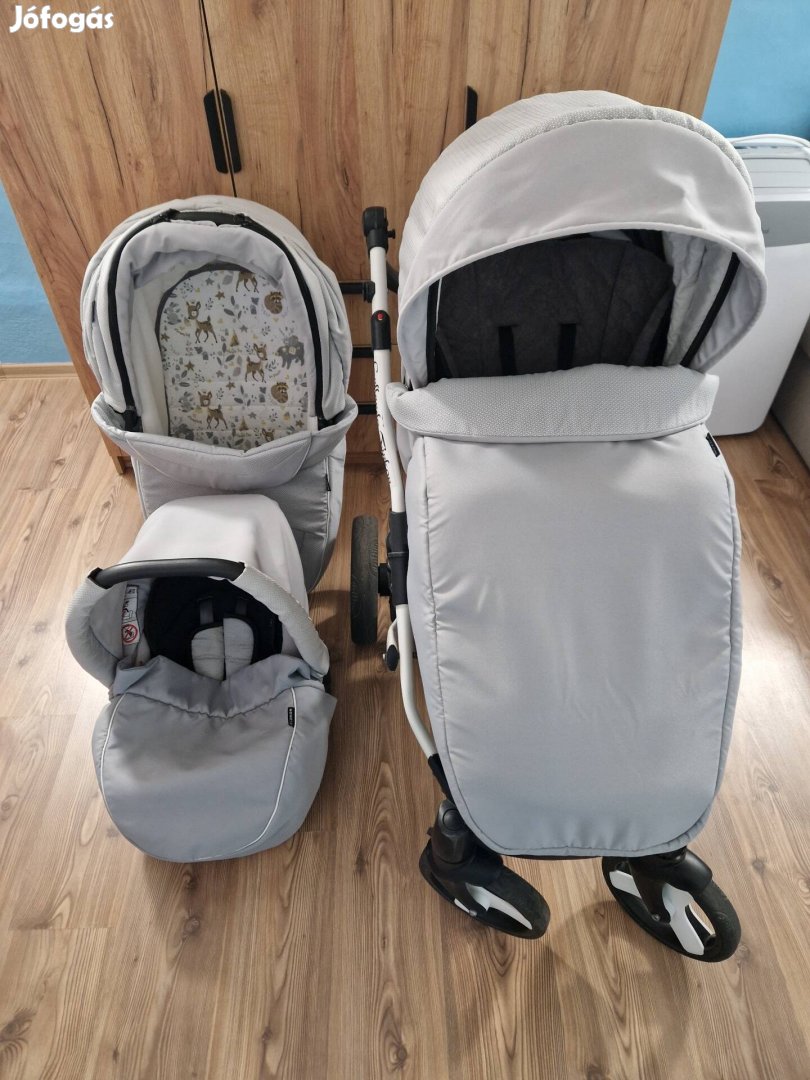 Gallardo Firkon 3in1 unisex babakocsi (hordozó+mózes+sport)