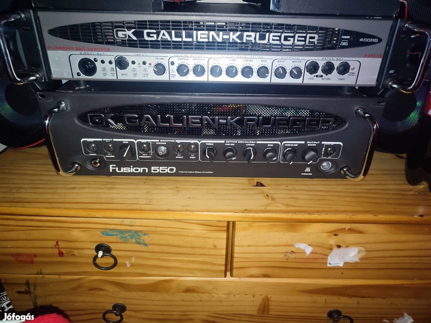 Gallein krueger fusion 400RB erősítő 