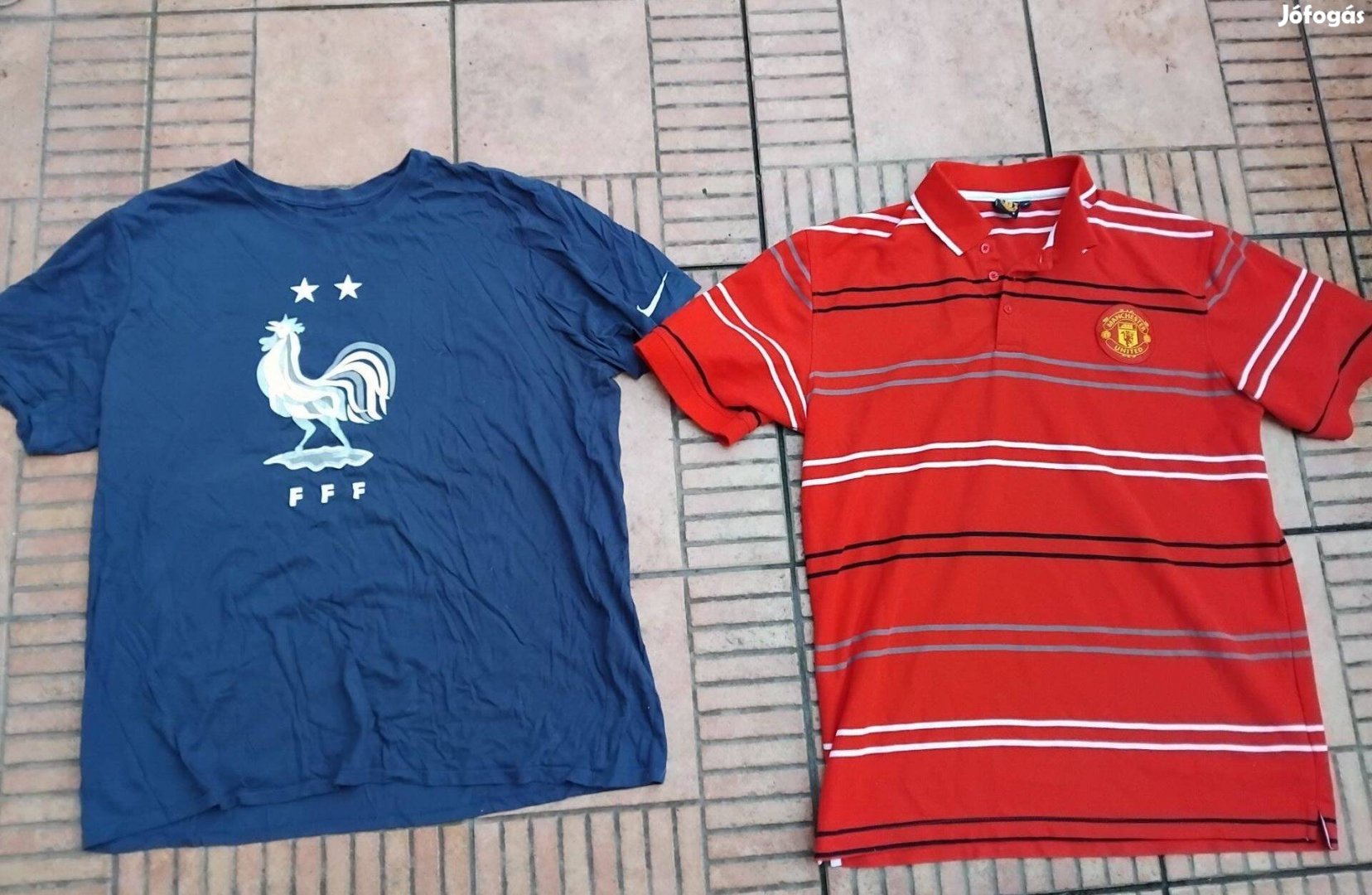 Galléros Manchester United póló francia foci szurkolói póló