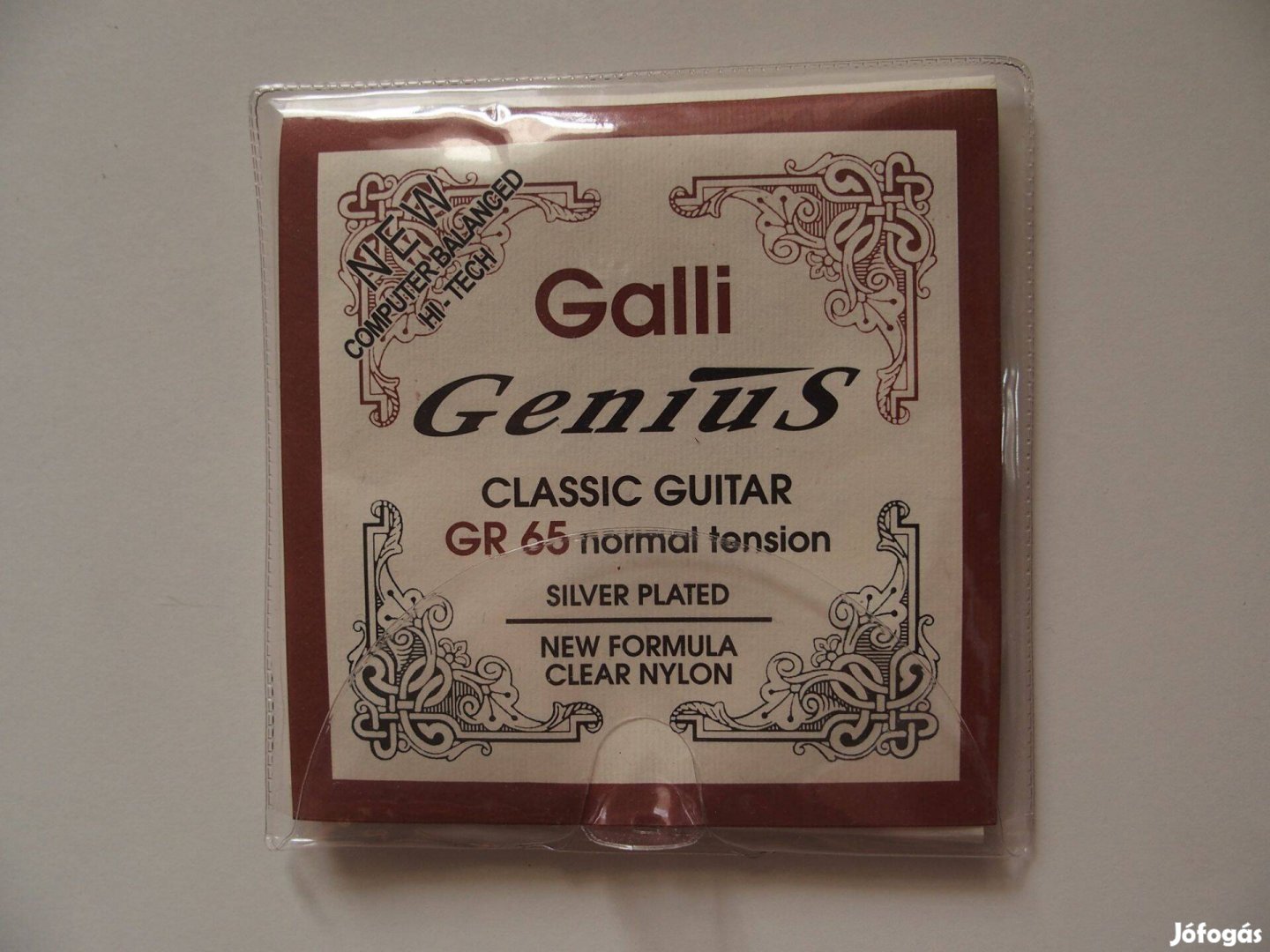 Galli Genius Crystal GR65 Procoated klasszikusgitár húrszett 5 húrral