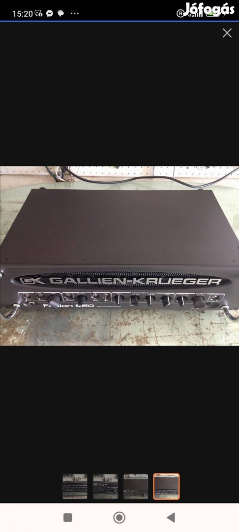 Gallien krueger fusion 550 