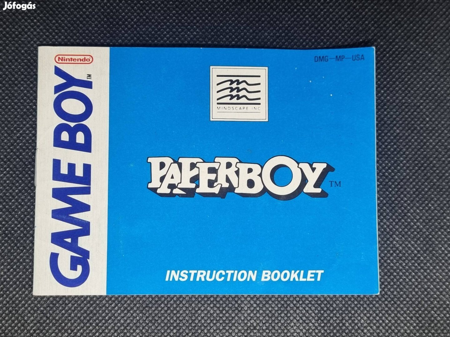 Game Boy Paperboy kiskönyv eladó