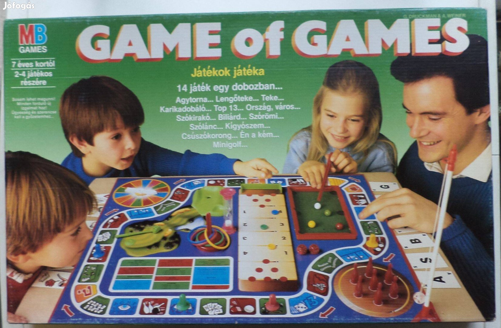 Game of Games /régi társasjáték ,hiánytalan/