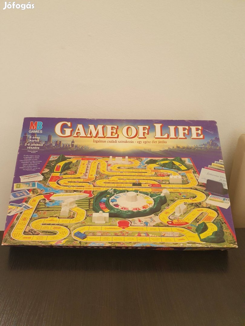 Game of Life retro társasjáték 1992