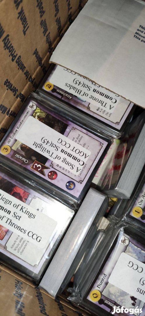 Game of Thrones CCG kártyák