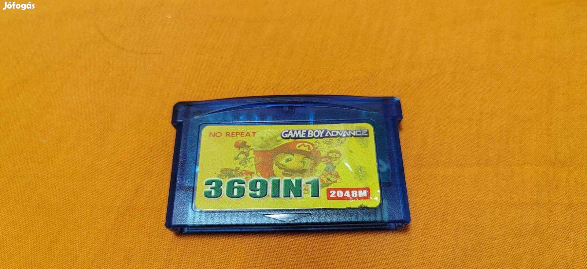 Gameboy Advance 369 in 1 Játék kazetta