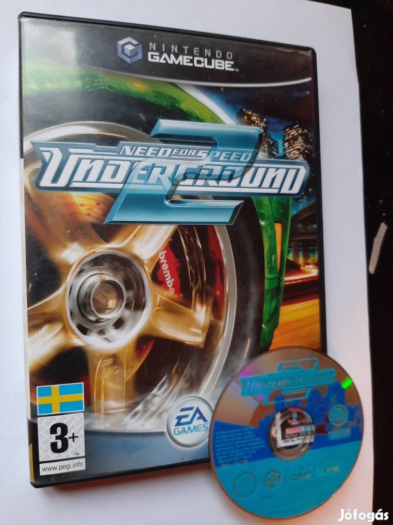 Gamecube NFS underground 2 nintendo 