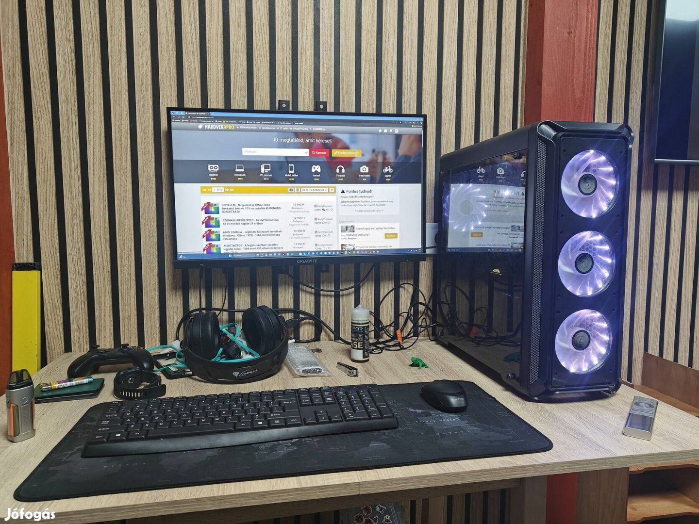 Gamer PC Monitorral