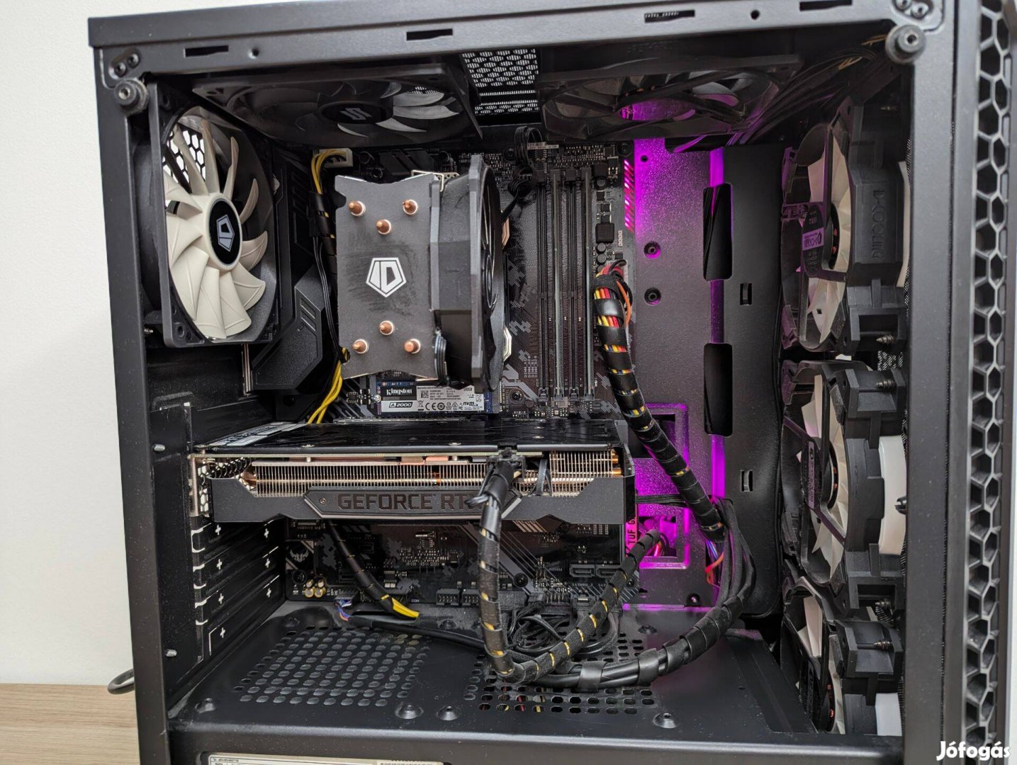 Gamer PC Ryzen 5 3600X Rtx 2060S 16GB ram 2Xssd HDD