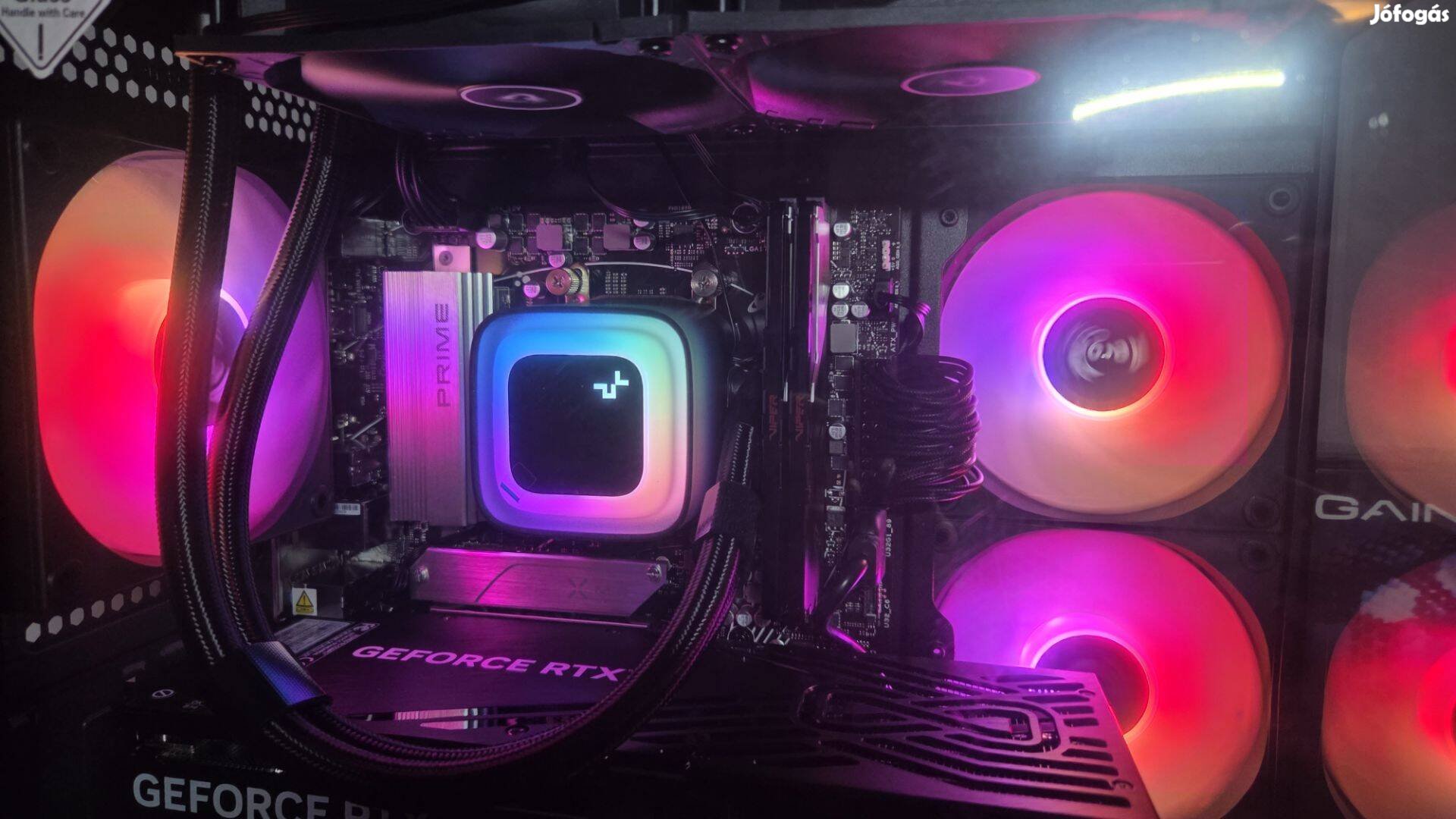 Gamer PC - AMD alap és Rtx 5070 vidókártya - frissen építve