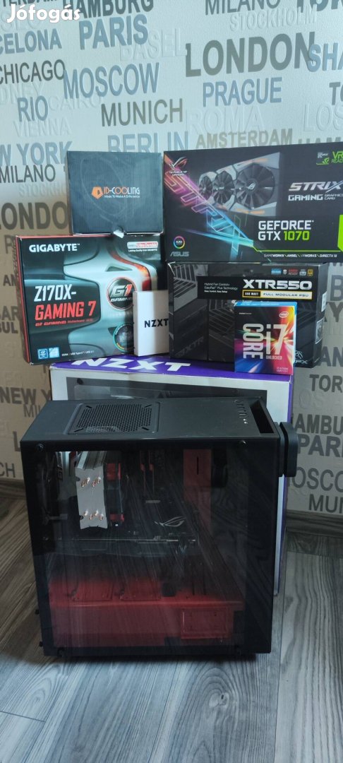 Gamer PC, számítógép, Intel, Asus, Gigabyte