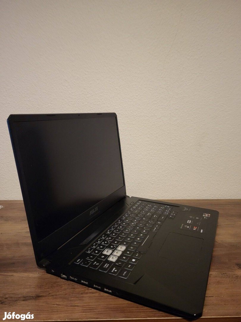 Gamer Ryzen Asus tuf laptop eladó Full HD 120 Hz