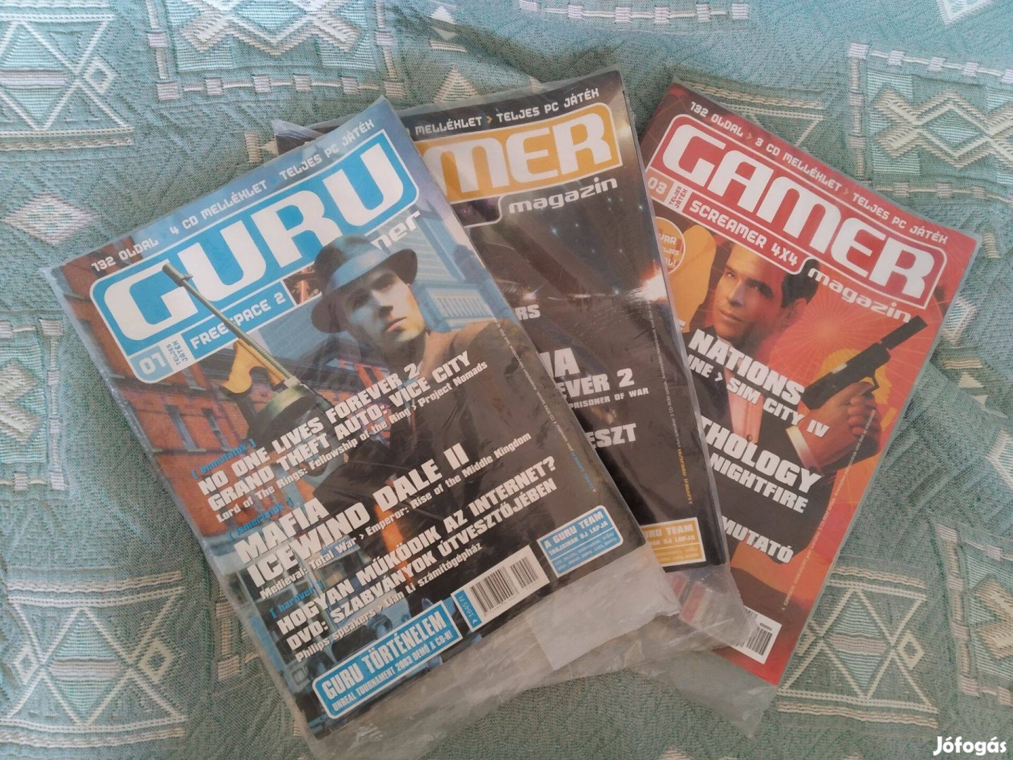 Gamer (Guru) számítástechnikai játék magazin 2002 évfolyam