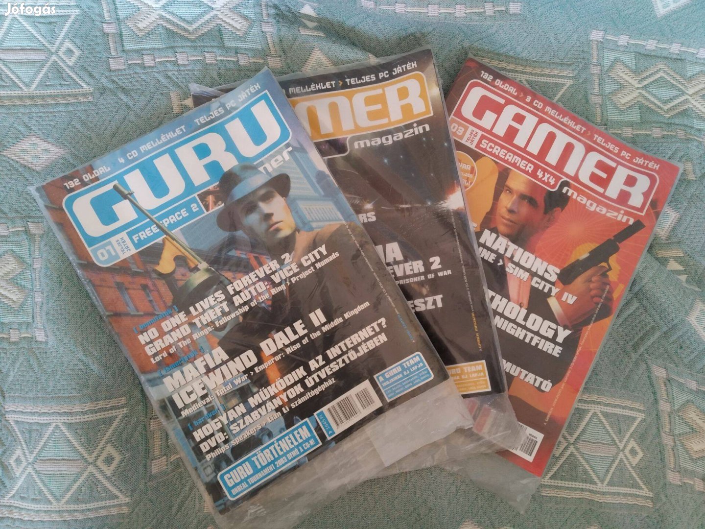 Gamer (Guru) számítástechnikai játék magazin 2002 évfolyam