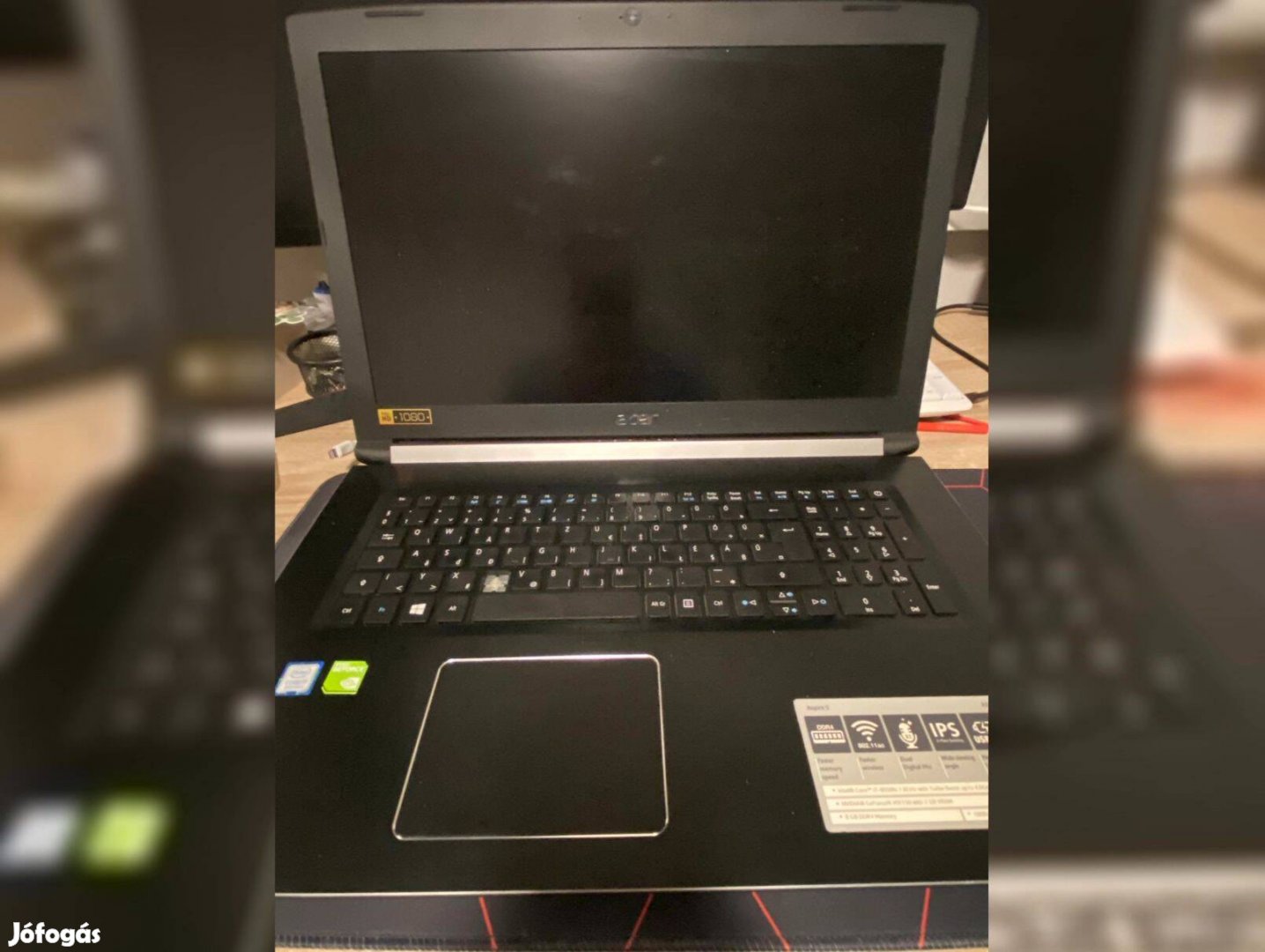 Gamer laptop Acer Aspire A517-51G-890Y N517