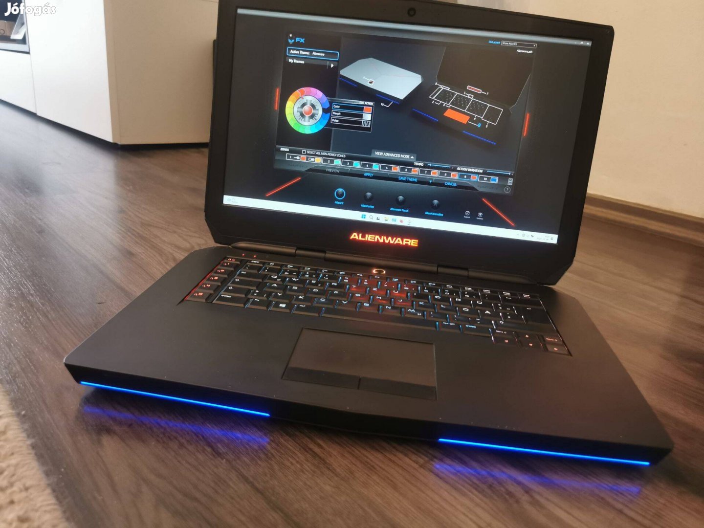 Gamer laptop Alienware M15 R2 I7 32gb ram 8GB dedikált videókártya,