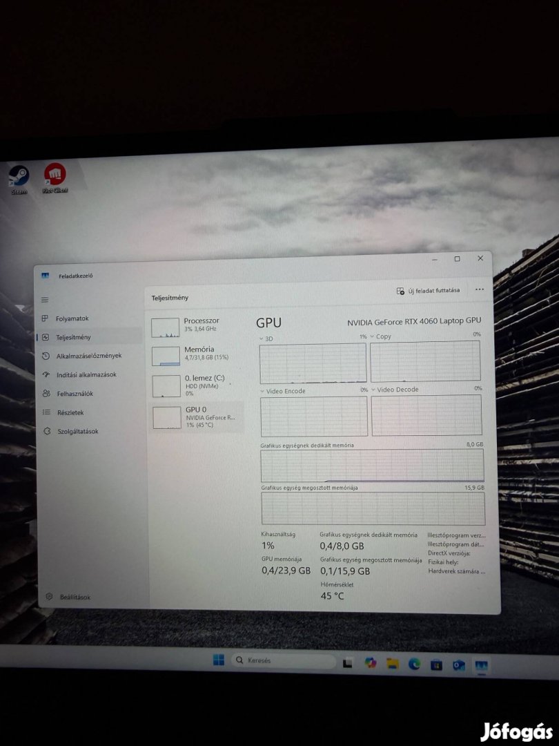 Gamer laptop! akció!