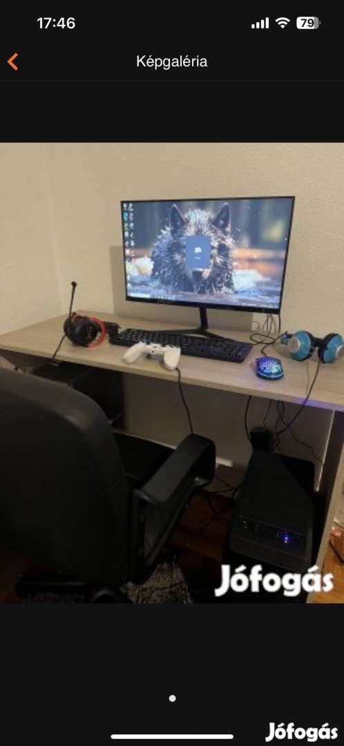 Gamer pc, szett