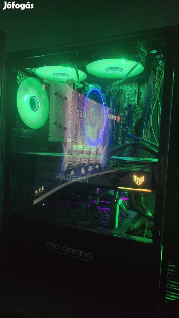 Gamer számitógép rx7800xt 16gb 32gb ram