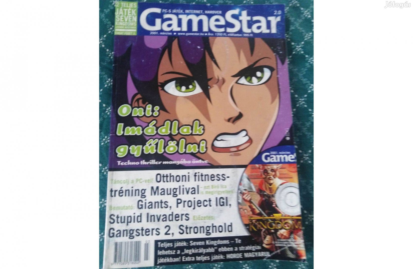 Gamestar 2001/3 CD-vel!