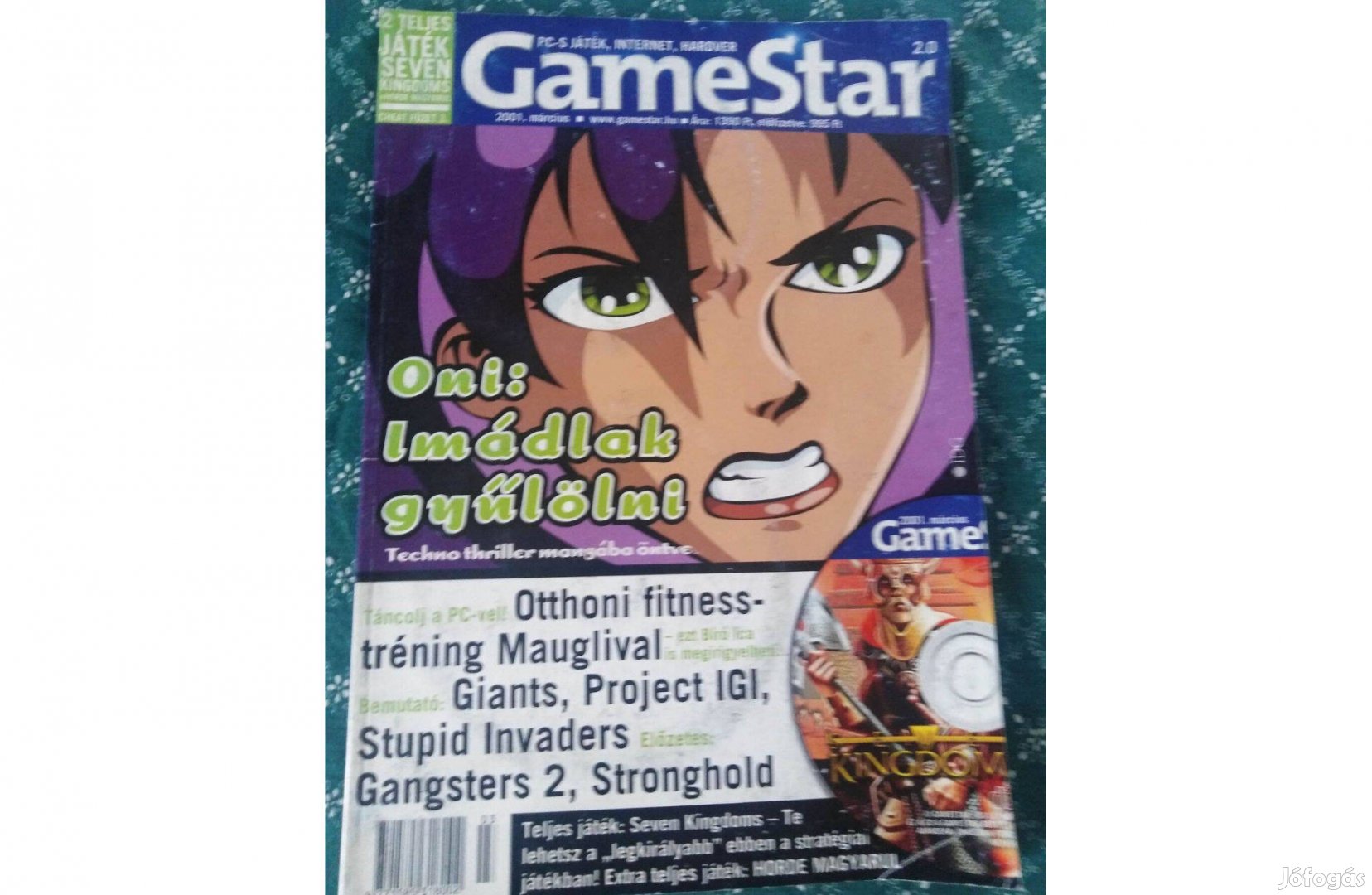 Gamestar 2001/3 CD-vel!