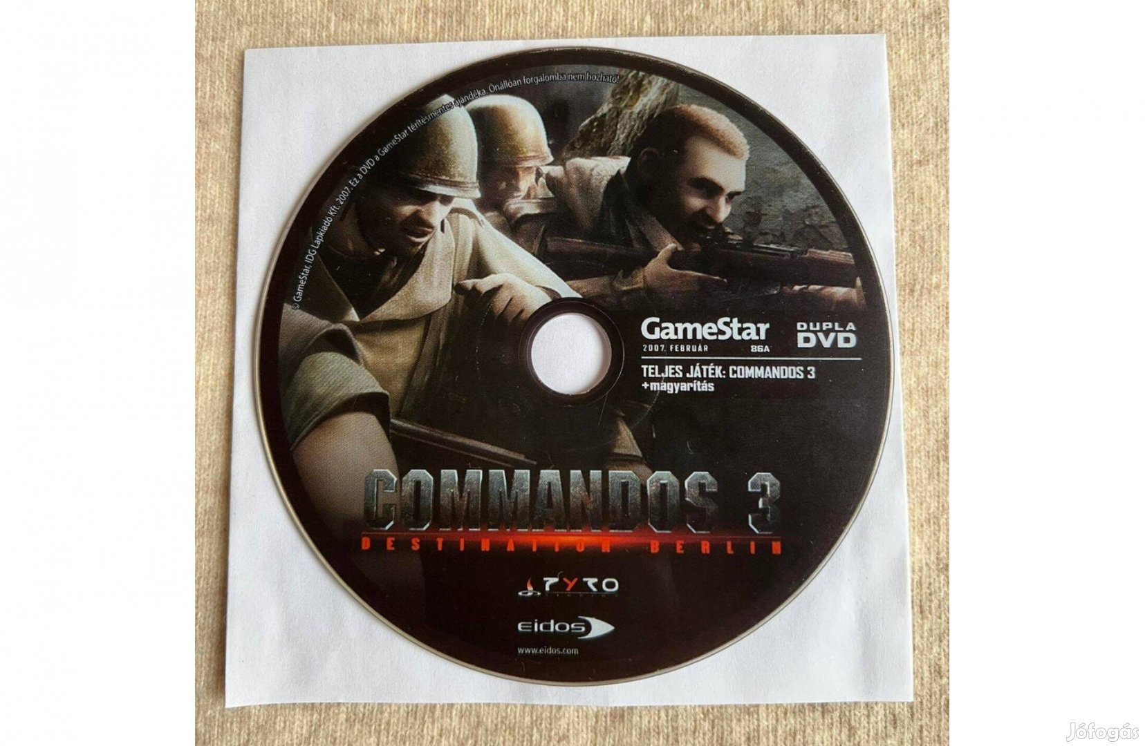 Gamestar DVD melléklet 2007 - Commandos 3 Destination Berlin