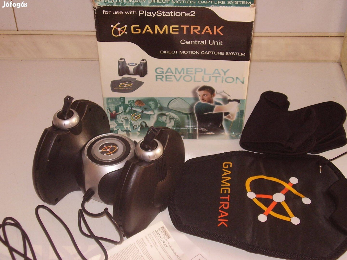 Gametrak Boksz-Golf szimulátor dobozában eladó Ps2-höz