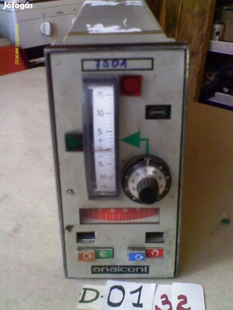 Gamma Analcont Szabályozó műszer D-0132