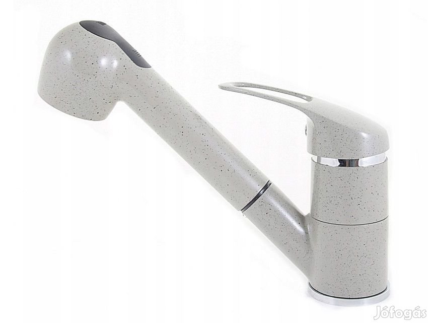 Gamma Shower kihúzható mosogató csaptelep (szürke)