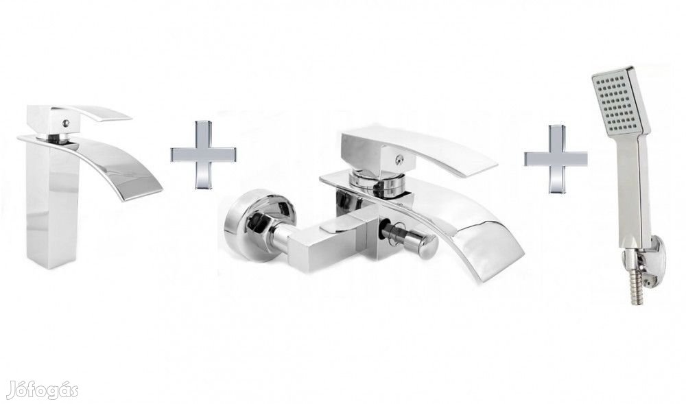 Gamma Slim 3in1 mosdó + kád csaptelep + zuhanyrózsa szett