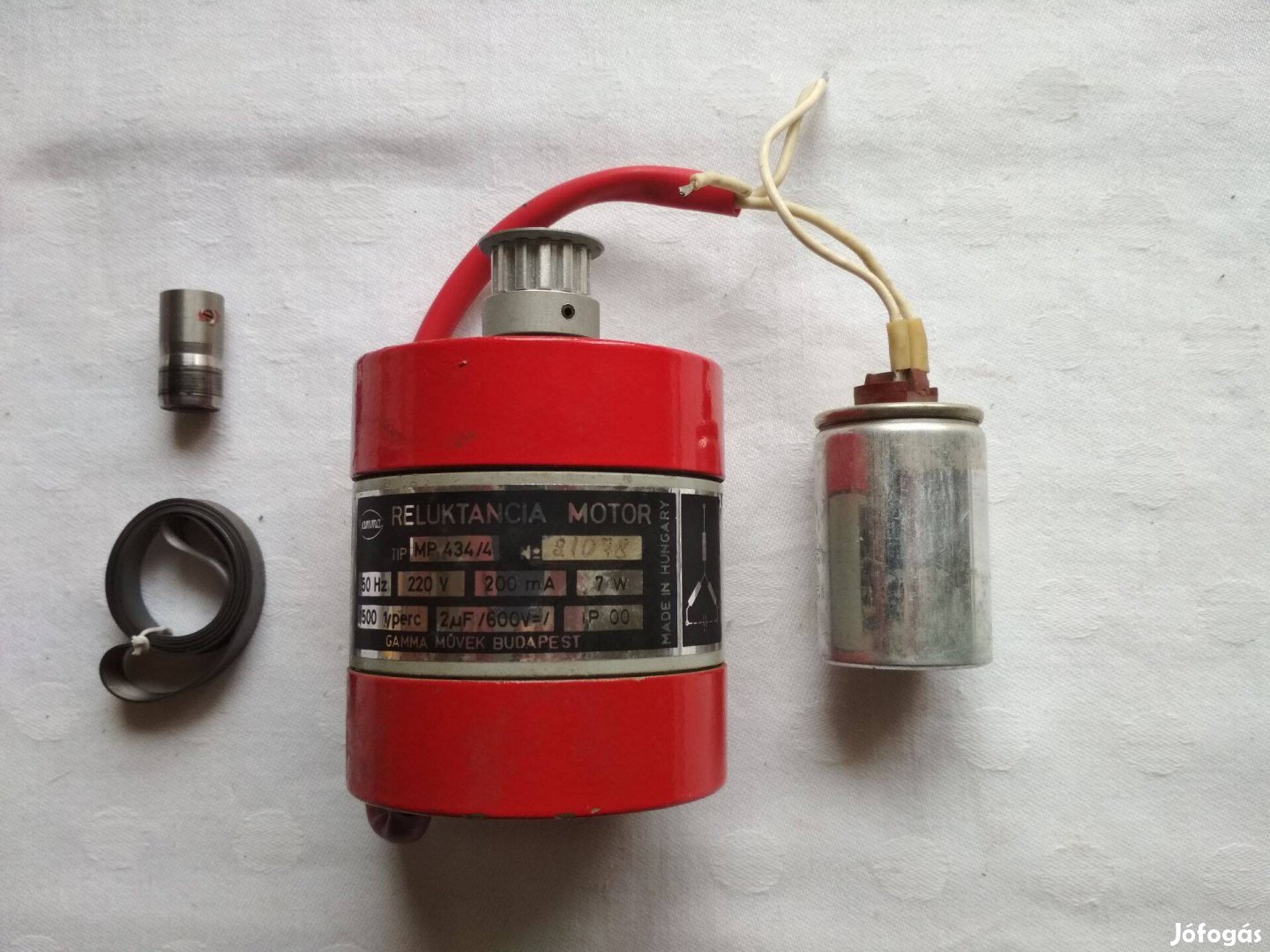 Gamma motor, 1500 fordulat, 7W