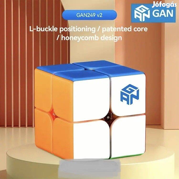 Gan249 Gan kocka 2x2-es kocka, versenykocka,profi rubik logikai játék