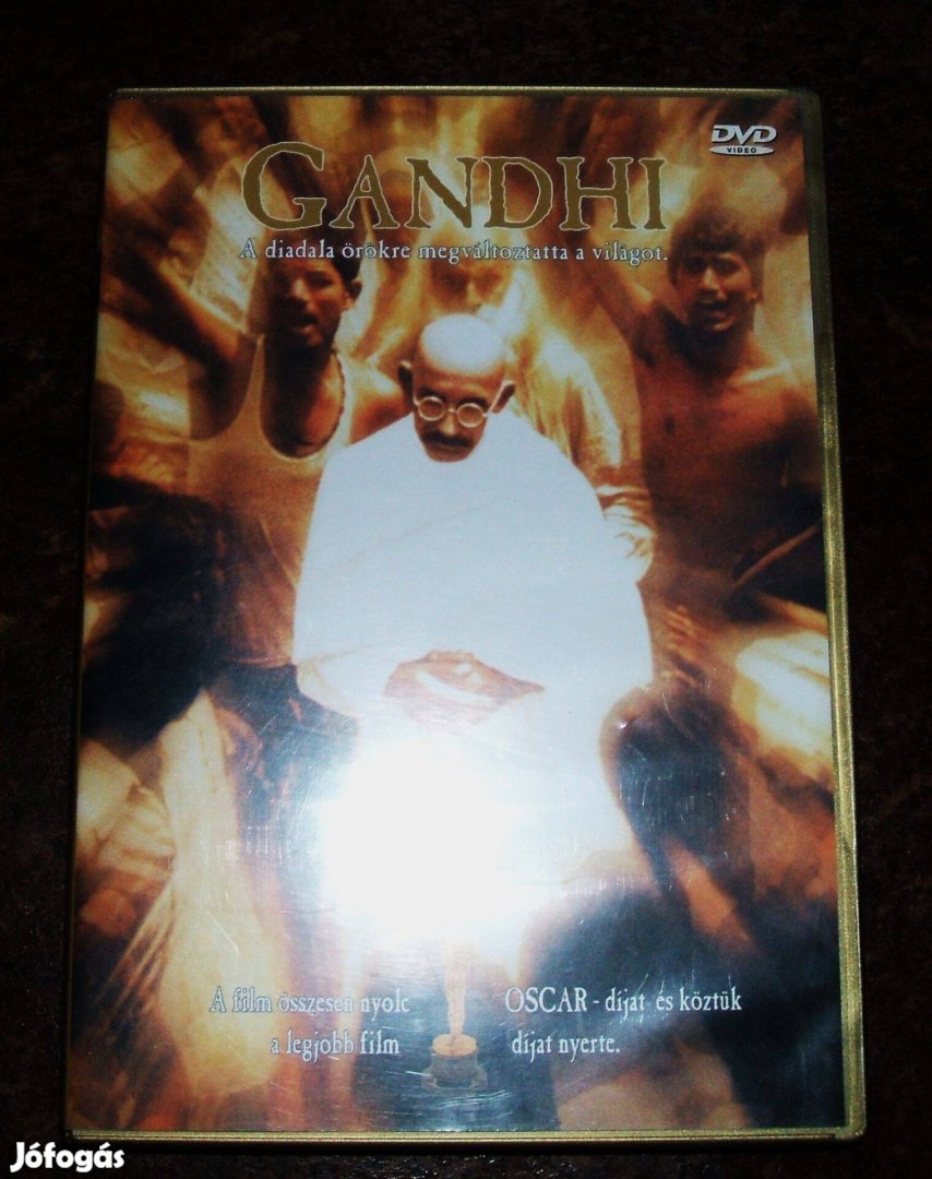 Gandhi c.film DVD-je