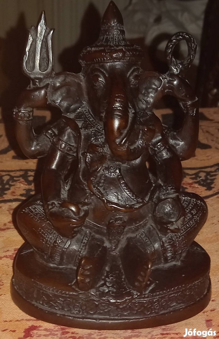 Ganesha Buddha Szobor Elefántfejű Indiai Isten 