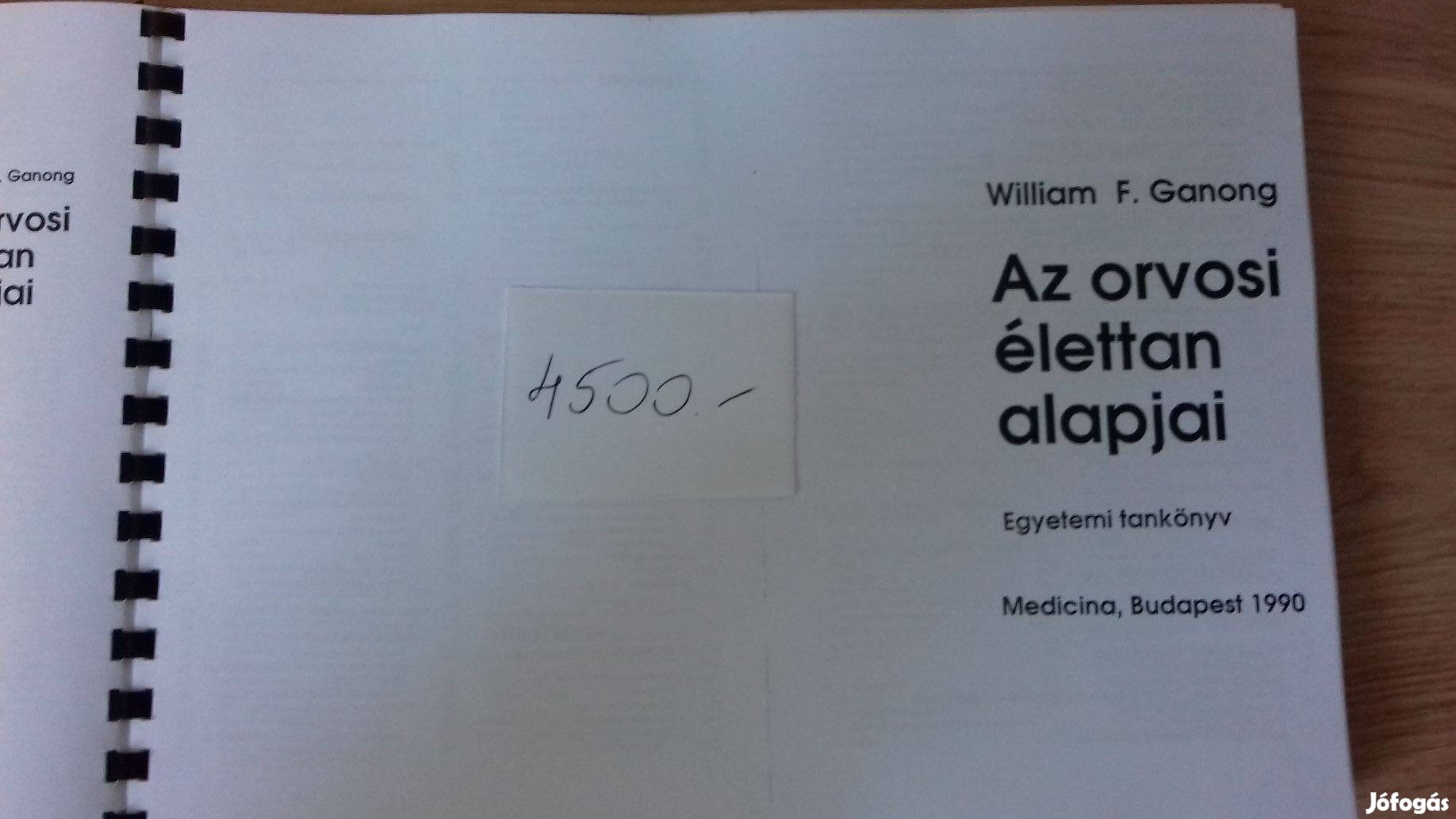 Ganong Az orvosi élettan alapjai