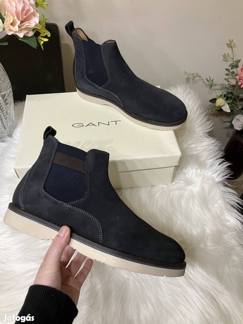 Gant férfi bőrcsizma 42-s