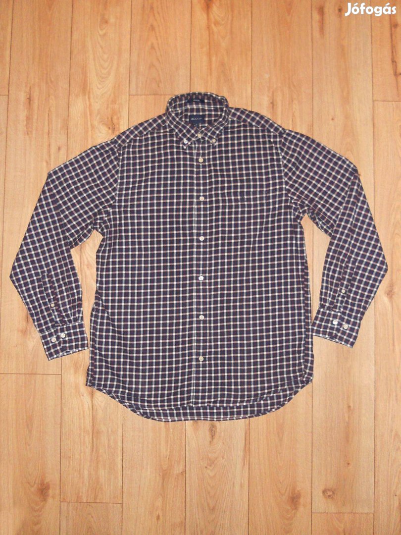 Gant kockás hosszú ujjú ing L-es