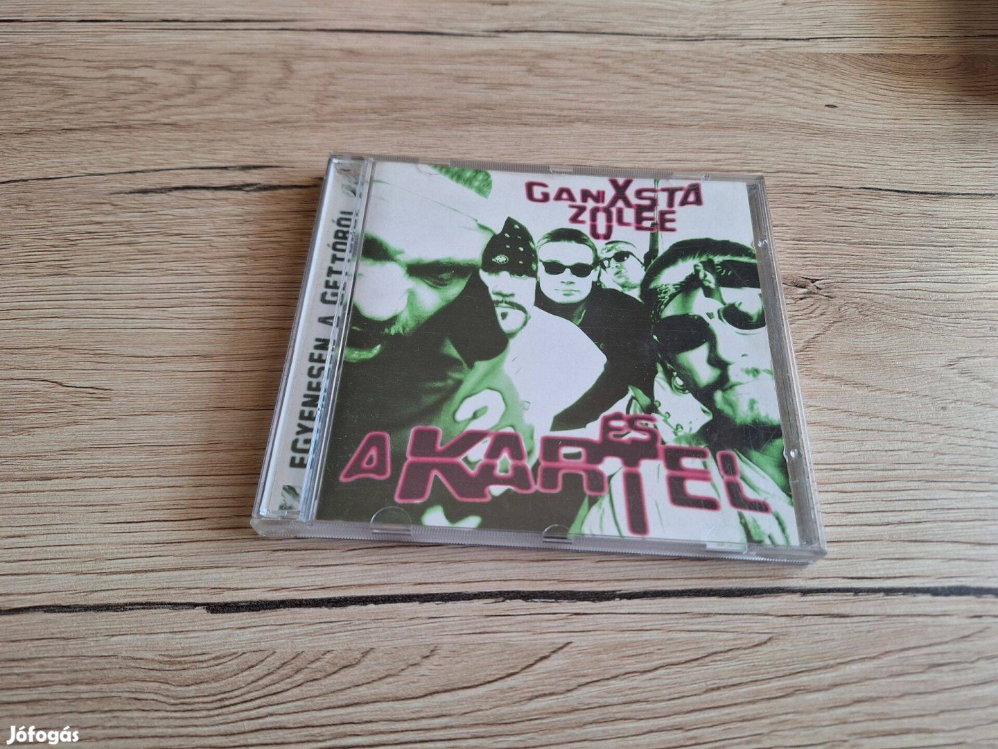 Ganxsta Zolee És A Kartel Egyenesen a gettóból 1996. CD lemez!