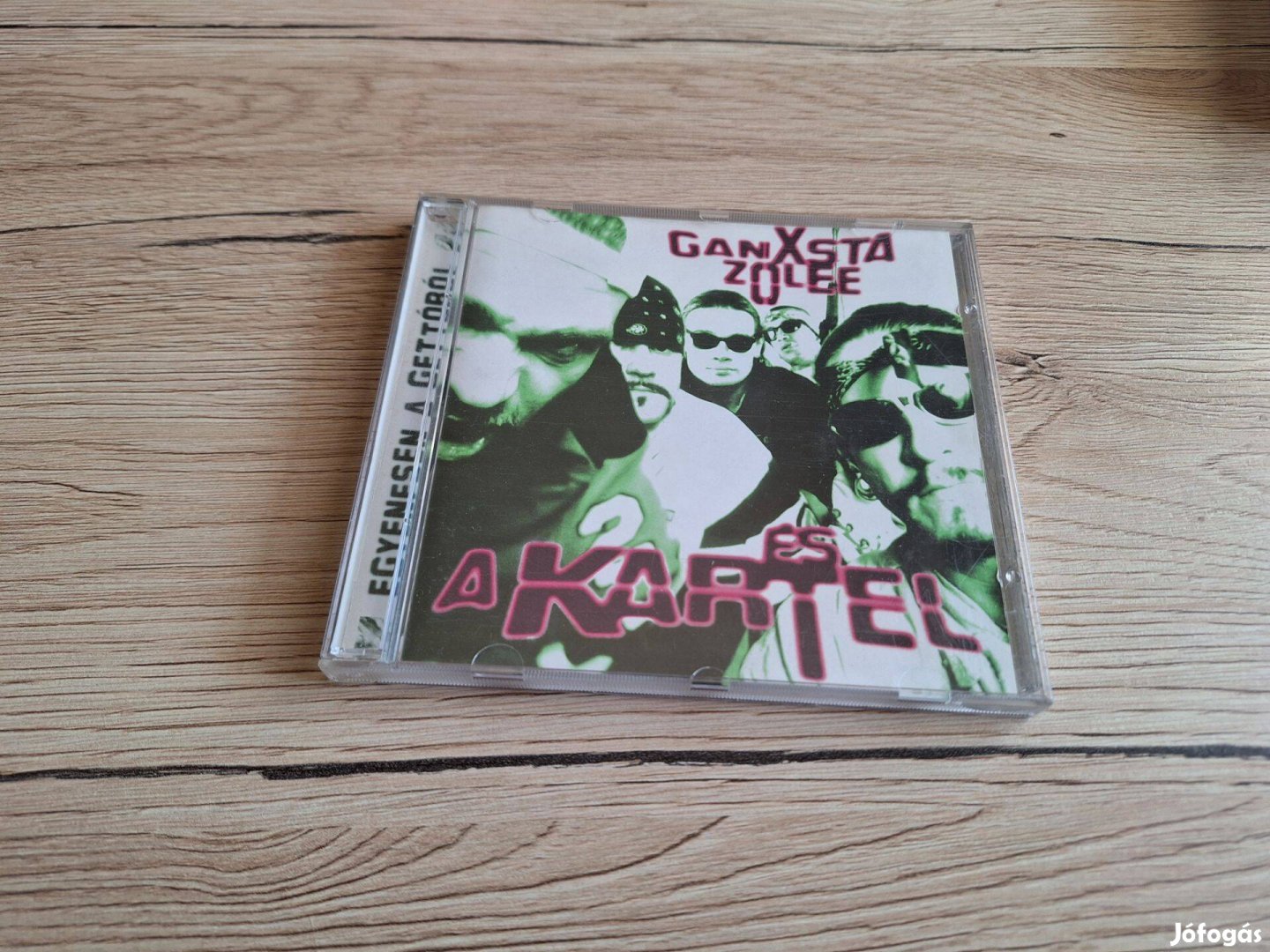 Ganxsta Zolee És A Kartel Egyenesen a gettóból 1996. CD lemez!