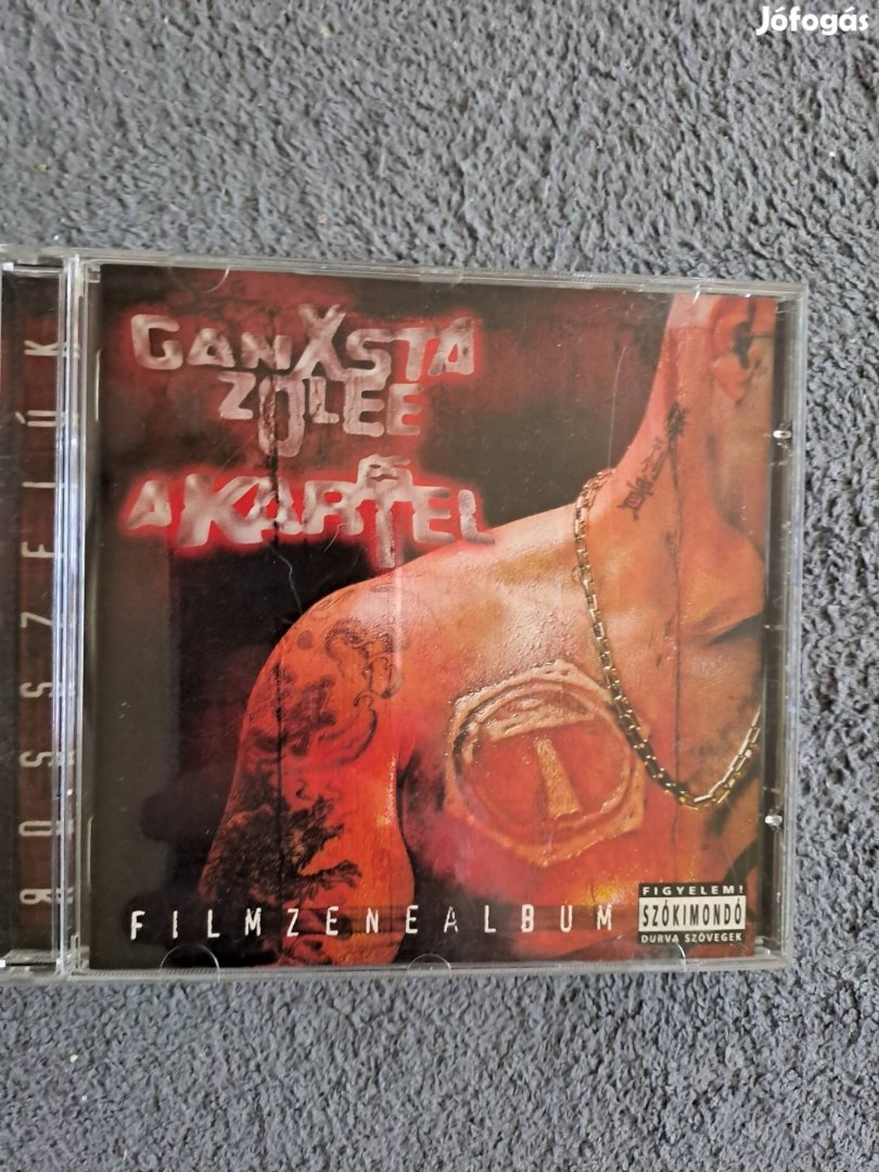 Ganxsta Zolee Rosszfiúk filmzene cd