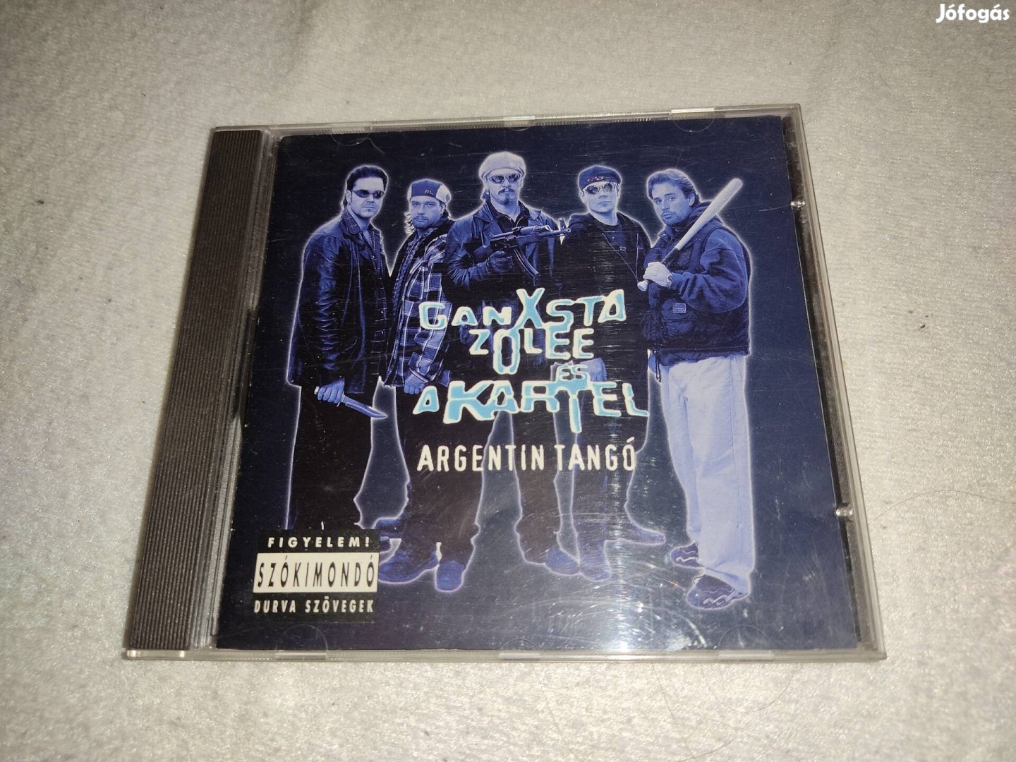 Ganxsta Zolee & Kartell CD+19re lapot(21év gengszterrap)könyv egyben