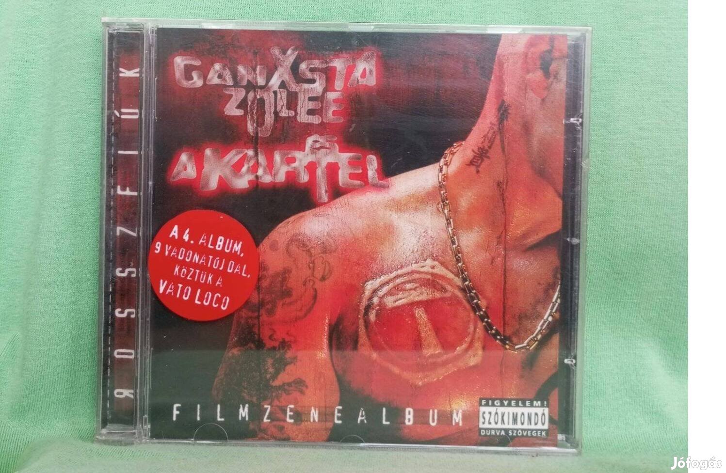 Ganxsta Zolee & Kartell - Filmzenealbum CD. /új,fóliás/
