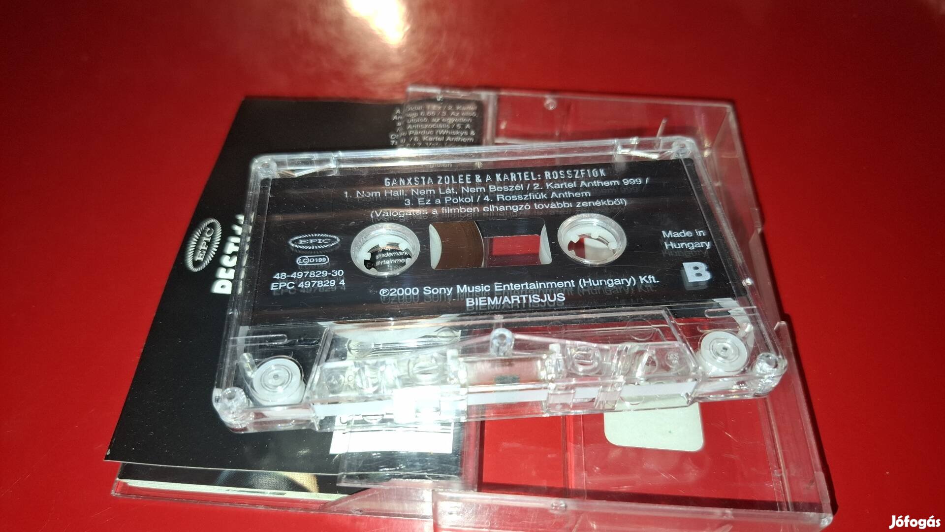 Ganxsta Zolee és a Kartel Rosszfiúk Kazetta 2000